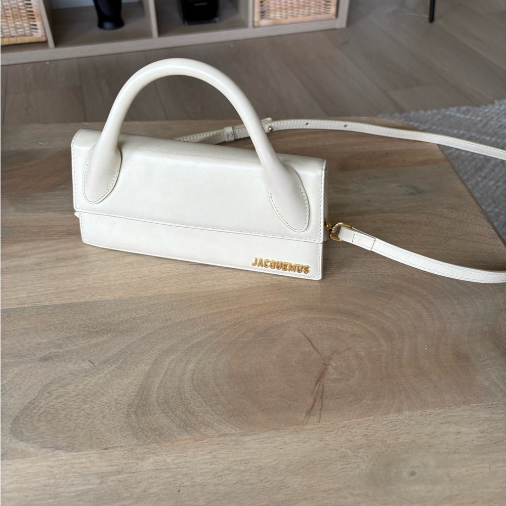 Jacquemus Cream Crossbody Bag